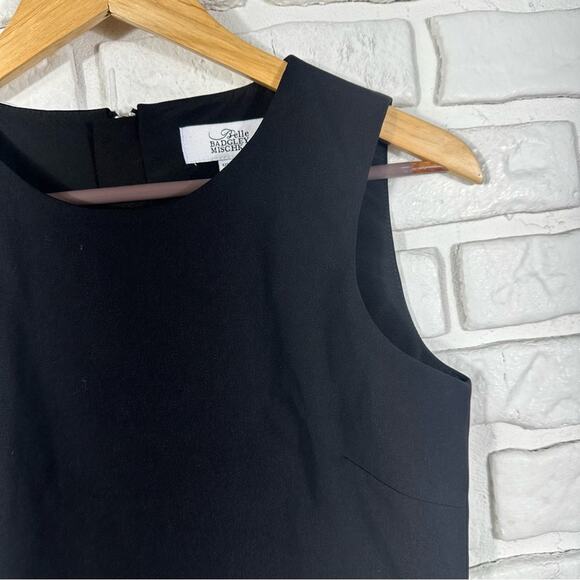 Belle Badgley Mischka Black Sleeveless Crop Top Size US 2 - Picture 11 of 11